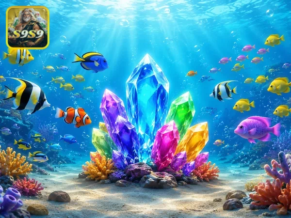 Adegan bawah laut penuh warna dari Bombing Fishing